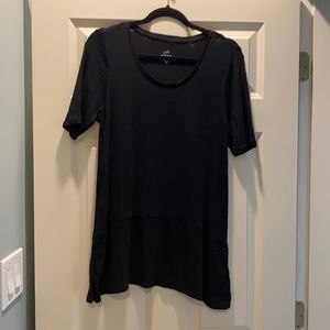 J Jill Pima Dipped Hem Tunic